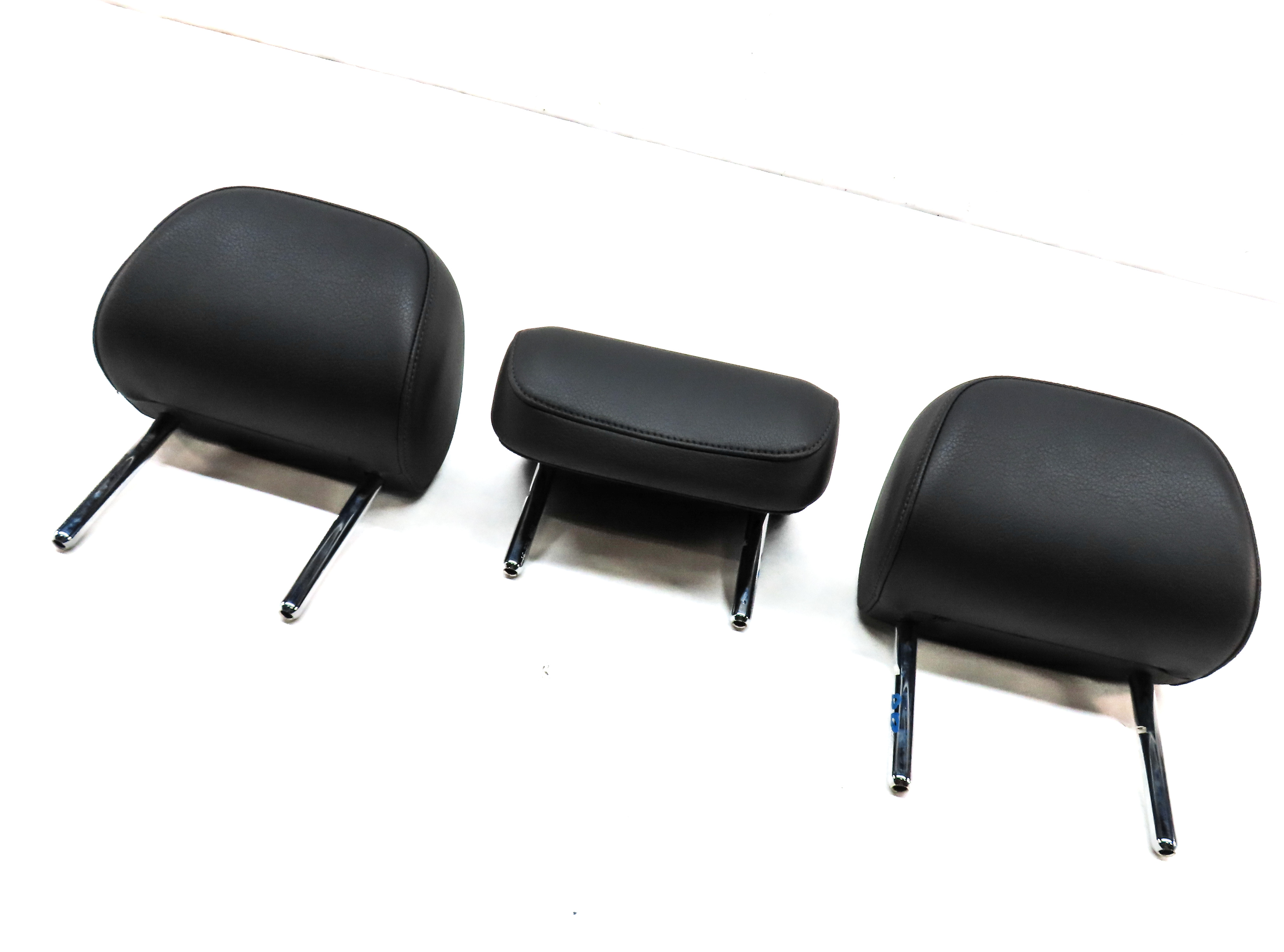 2015-2020 AUDI A3 (8V) REAR SEAT LEFT CENTER & RIGHT HEADREST SET-3 — exact item pictured